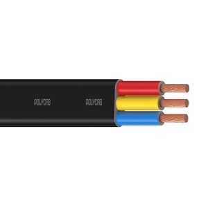 Polycab 2.5Sqmm XLPE 3core Submersible Flat Cable